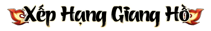 xếp hạng giang hồ 